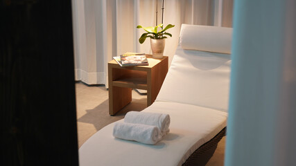 Sauna and hotel Spa wellness area in Berlin, Germany.