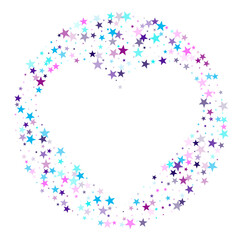 Geometric starlight banner.