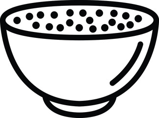 Wheat snack Vector Icon Design Illustration