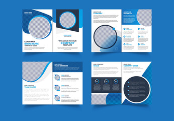 corporate business brochure layout design