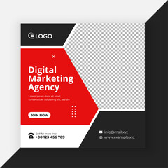 Digital Marketing Corporate Social Media Post banner Template
