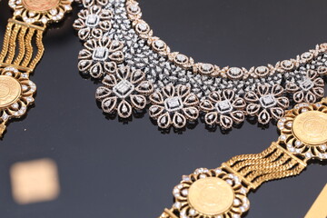 intricate diamond necklace