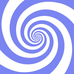 Hypnotic spiral background. Design in the style of optical illusion. Vector illustration