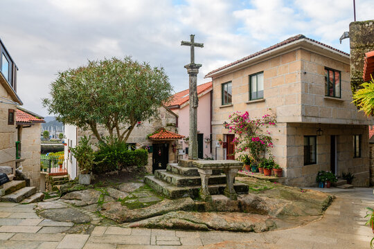 views of combarro fishing town, pontevedra, Spain