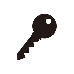 Key icon. Key vector icon symbol