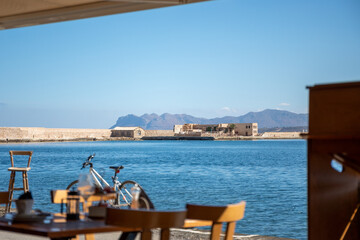Ausblick Hafen Chania