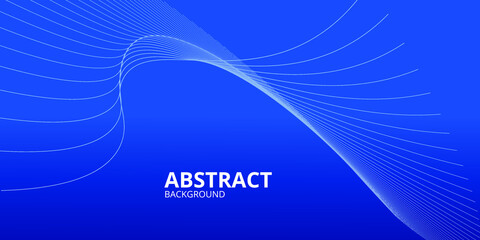 abstract blue background with lines