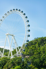 Roda Gigante Big Wheel no pontal norte na cidade Balneário Camboriú em Santa Catarina - Brasil