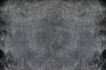 Blank Blackboard Background Abstract chalk rubbed Space for text.