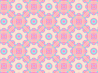 Exquisite and delicate pink lacy patterns for fabric, packaging, wrapping paper and stationery. Repeating fashion print on a blush nude background.