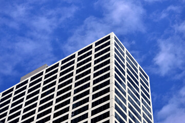 Fototapeta premium modern office building against sky