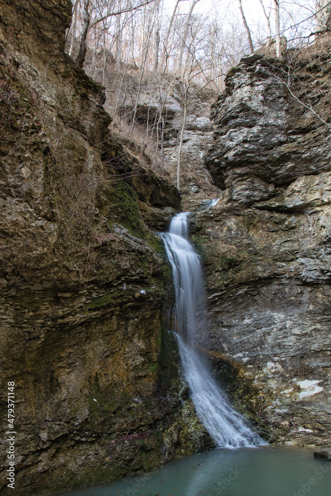 Poster The lost valley trail. Buffalo National River, Arkansas.