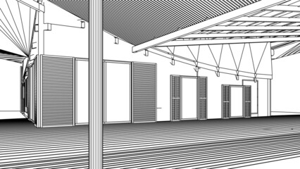 abstract architecture background