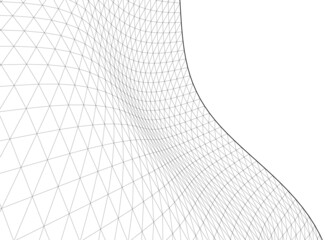 Abstract geometric shape vector illustration