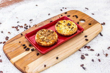 Delicious Sweet Bakery Patisserie Food Menu Gourmet Meal Dessert Chocolate Strawberry Lemon Flour Cake Pie Piece Chicken Fry Cheese Pizza Bread Still Blank Background