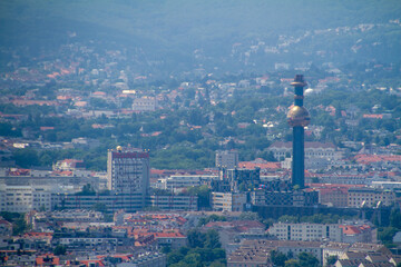 Vienna, Austria, July 25, 2021. The Spittelau incinerator is a thermal waste treatment facility. 