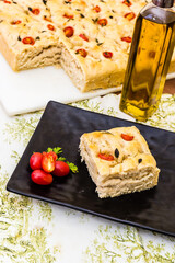 Delicious Sweet Bakery Patisserie Food Menu Gourmet Meal Dessert Chocolate Strawberry Lemon Flour Cake Pie Piece Chicken Fry Cheese Pizza Bread Still Blank Background