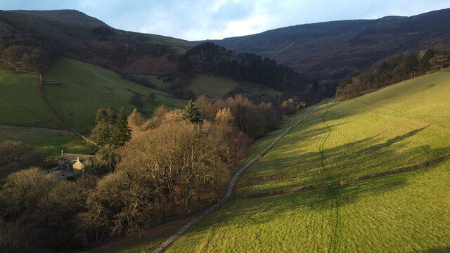 Mountain View at Peak District England