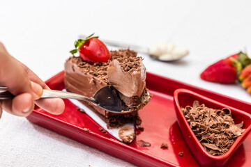 Delicious Sweet Bakery Patisserie Food Menu Gourmet Meal Dessert Chocolate Strawberry Lemon Flour Cake Pie Piece Chicken Fry Cheese Pizza Bread Still Blank Background