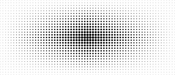 Halftone mosaic background. Design of geometric shapes. Texture of circles, dots of different sizes. Pattern on the lines. Banner, poster for technology, medicine, websites, social networks. Vector