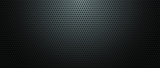Fototapeta na wymiar Black metal background with dots pattern. Modern abstract vector texture. EPS 10