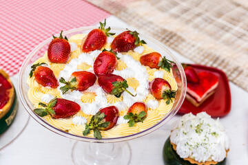 Delicious Bakery Bread Patisserie Coffee Food Menu Gourmet Meal Sweet Dessert Chocolate Strawberry Lemon Flour Cake Pie Piece Chicken Fry Cheese Pizza 