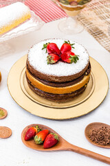 Delicious Bakery Bread Patisserie Coffee Food Menu Gourmet Meal Sweet Dessert Chocolate Strawberry Lemon Flour Cake Pie Piece Chicken Fry Cheese Pizza 