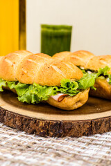 Delicious Bakery Bread Patisserie Coffee Food Menu Gourmet Meal Sweet Dessert Chocolate Strawberry Lemon Flour Cake Pie Piece Chicken Fry Cheese Pizza 