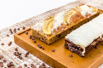 Delicious Bakery Bread Patisserie Coffee Food Menu Gourmet Meal Sweet Dessert Chocolate Strawberry Lemon Flour Cake Pie Piece Chicken Fry Cheese Pizza 