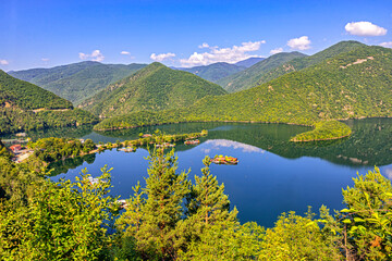 Vacha Dam, Western Rhodopes, Bulgaria