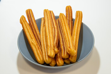 CHURROS DESAYUNO TIPICO ESPAÑA SPANISH TIPYCAL CHURROS