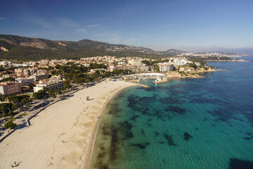 Playa de Es Carregador, PalmaNova, Calvia,Mallorca, islas baleares, Spain