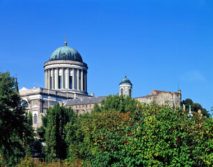 Fototapeta na wymiar Basilica in Esztergom, Hungary