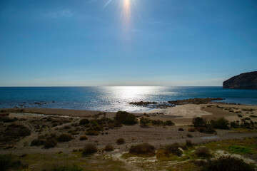 Fototapeta na wymiar Zapallo Bay, Episkopi, Cyprus - Limassol 