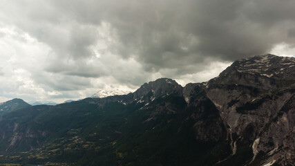 Theth National Park. Shkoder County, Albania. landscape in the central part of Albanian Alps.