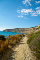 Obraz premium Zapallo Bay, Episkopi, Cyprus - Limassol 