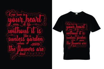 Valentine day   typography  t-shirt design