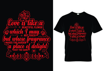 Valentine day   typography  t-shirt design