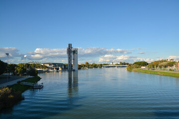 The promenade in Seville.