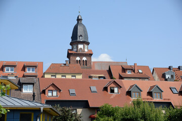 Obraz premium Sankt-Marien-Kirche in Waren an der Müritz