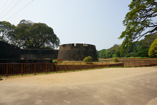 View of Palakkad fort that was captured by Hyder Ali in 1766 AD.