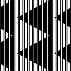 Lines, stripes, strokes, triangles seamless pattern. Modern ornate. Striped image. Lined background. Abstract wallpaper. Linear ornament. Stripe forms. Line shapes. Stripy digital paper. Vector work.