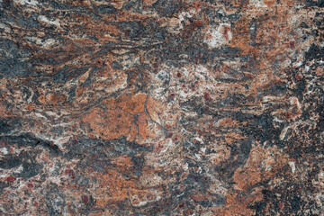 Background of old brown painted wall, close up texture