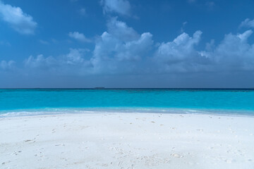 Fototapeta na wymiar Close up of a beautiful tropical beach. Impressive image for any use.