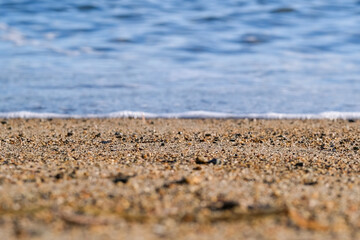 Sand ocean calm background