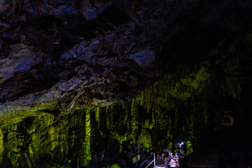 Dikteo Andro Cave also known as birth place of Zeus in Crete, Greece.