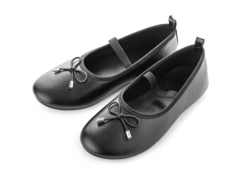 Black shoes for learning to dance