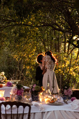Fototapeta premium casamento mesa de
