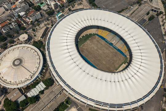 Maracana Stadium. Brazilian football. City of Rio de Janeiro, Brazil, South America.