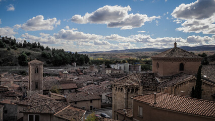 Fototapeta na wymiar The landscape of Aragon, Spain